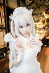 [Cosplay] Ely - White Cat Maid