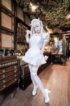 [Cosplay] Ely - White Cat Maid