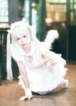 [Cosplay] Ely - White Cat Maid