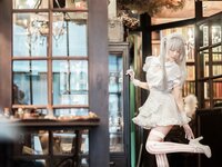 [Cosplay] Ely - White Cat Maid