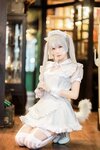 [Cosplay] Ely - White Cat Maid