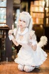 [Cosplay] Ely - White Cat Maid