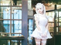 [Cosplay] Ely - White Cat Maid