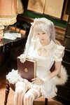 [Cosplay] Ely - White Cat Maid