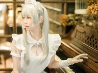 [Cosplay] Ely - White Cat Maid