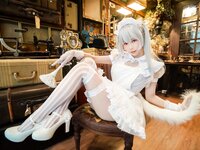 [Cosplay] Ely - White Cat Maid