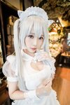 [Cosplay] Ely - White Cat Maid