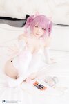 [Fantasy Factory] Xiaoding 小丁 - Patreon 2022.04 Pink Cat