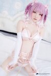 [Fantasy Factory] Xiaoding 小丁 - Patreon 2022.04 Pink Cat