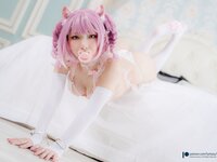 [Fantasy Factory] Xiaoding 小丁 - Patreon 2022.04 Pink Cat