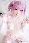 [Fantasy Factory] Xiaoding 小丁 - Patreon 2022.04 Pink Cat