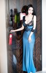 [Cosplay] 李若汐 蓝色情趣内衣