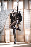 [Cosplay] 封疆疆v NIKKE 白兔布兰儿 和服