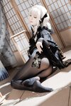 [Cosplay] 封疆疆v NIKKE 白兔布兰儿 和服