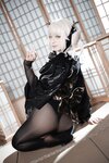 [Cosplay] 封疆疆v NIKKE 白兔布兰儿 和服