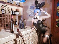 [Cosplay] Rinaijiao 日奈娇 - Rem Bunny Girl 蕾姆兔女郎