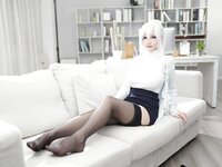[Cosplay] Youmeko 幼愛 - Snow Widow 未亡人雪女
