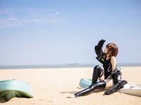 [Cosplay] G44 不会受伤 - Swimming club captain 水泳部的部長