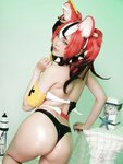 [Cosplay] ZinieQ - Hakos Baelz Pole Dancing