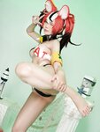 [Cosplay] ZinieQ - Hakos Baelz Pole Dancing