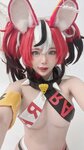 [Cosplay] ZinieQ - Hakos Baelz Pole Dancing