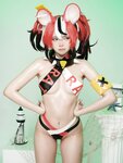 [Cosplay] ZinieQ - Hakos Baelz Pole Dancing