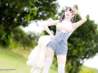 [Fantasy Factory] Xiaoding 小丁 - Patreon 2022.10 Bib Short