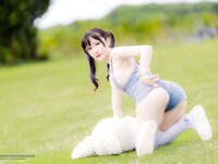 [Fantasy Factory] Xiaoding 小丁 - Patreon 2022.10 Bib Short