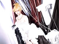[Cosplay] 星之迟迟 吊带袜天使 潘迪礼服