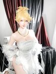 [Cosplay] 星之迟迟 吊带袜天使 潘迪礼服