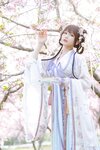 [Cosplay] Nyako 喵子- Sakura Hanfu Flower Goddess Prayer 樱花汉服 花神祈愿