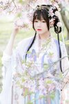 [Cosplay] Nyako 喵子- Sakura Hanfu Flower Goddess Prayer 樱花汉服 花神祈愿