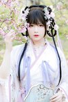 [Cosplay] Nyako 喵子- Sakura Hanfu Flower Goddess Prayer 樱花汉服 花神祈愿