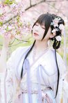 [Cosplay] Nyako 喵子- Sakura Hanfu Flower Goddess Prayer 樱花汉服 花神祈愿