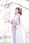 [Cosplay] Nyako 喵子- Sakura Hanfu Flower Goddess Prayer 樱花汉服 花神祈愿