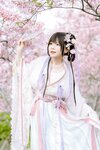 [Cosplay] Nyako 喵子- Sakura Hanfu Flower Goddess Prayer 樱花汉服 花神祈愿