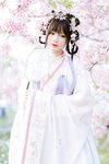 [Cosplay] Nyako 喵子- Sakura Hanfu Flower Goddess Prayer 樱花汉服 花神祈愿