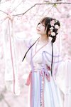[Cosplay] Nyako 喵子- Sakura Hanfu Flower Goddess Prayer 樱花汉服 花神祈愿