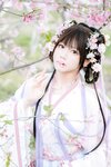 [Cosplay] Nyako 喵子- Sakura Hanfu Flower Goddess Prayer 樱花汉服 花神祈愿