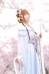 [Cosplay] Nyako 喵子- Sakura Hanfu Flower Goddess Prayer 樱花汉服 花神祈愿