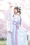 [Cosplay] Nyako 喵子- Sakura Hanfu Flower Goddess Prayer 樱花汉服 花神祈愿