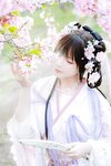 [Cosplay] Nyako 喵子- Sakura Hanfu Flower Goddess Prayer 樱花汉服 花神祈愿