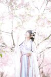 [Cosplay] Nyako 喵子- Sakura Hanfu Flower Goddess Prayer 樱花汉服 花神祈愿
