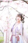 [Cosplay] Nyako 喵子- Sakura Hanfu Flower Goddess Prayer 樱花汉服 花神祈愿