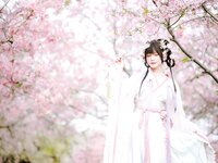 [Cosplay] Nyako 喵子- Sakura Hanfu Flower Goddess Prayer 樱花汉服 花神祈愿