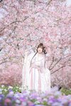 [Cosplay] Nyako 喵子- Sakura Hanfu Flower Goddess Prayer 樱花汉服 花神祈愿