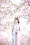 [Cosplay] Nyako 喵子- Sakura Hanfu Flower Goddess Prayer 樱花汉服 花神祈愿
