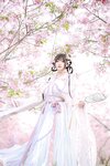 [Cosplay] Nyako 喵子- Sakura Hanfu Flower Goddess Prayer 樱花汉服 花神祈愿