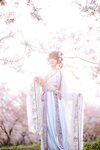 [Cosplay] Nyako 喵子- Sakura Hanfu Flower Goddess Prayer 樱花汉服 花神祈愿