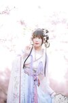 [Cosplay] Nyako 喵子- Sakura Hanfu Flower Goddess Prayer 樱花汉服 花神祈愿
